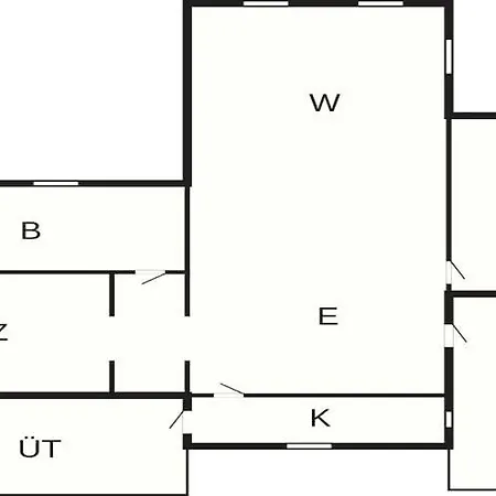Vakantiehuis 5 Person In Vaeggerlose